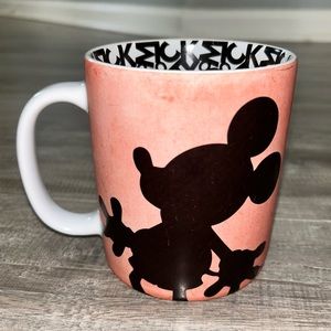 Disney Mickey Mouse Silhouette Coffee Mug Authentic Original Disney Parks